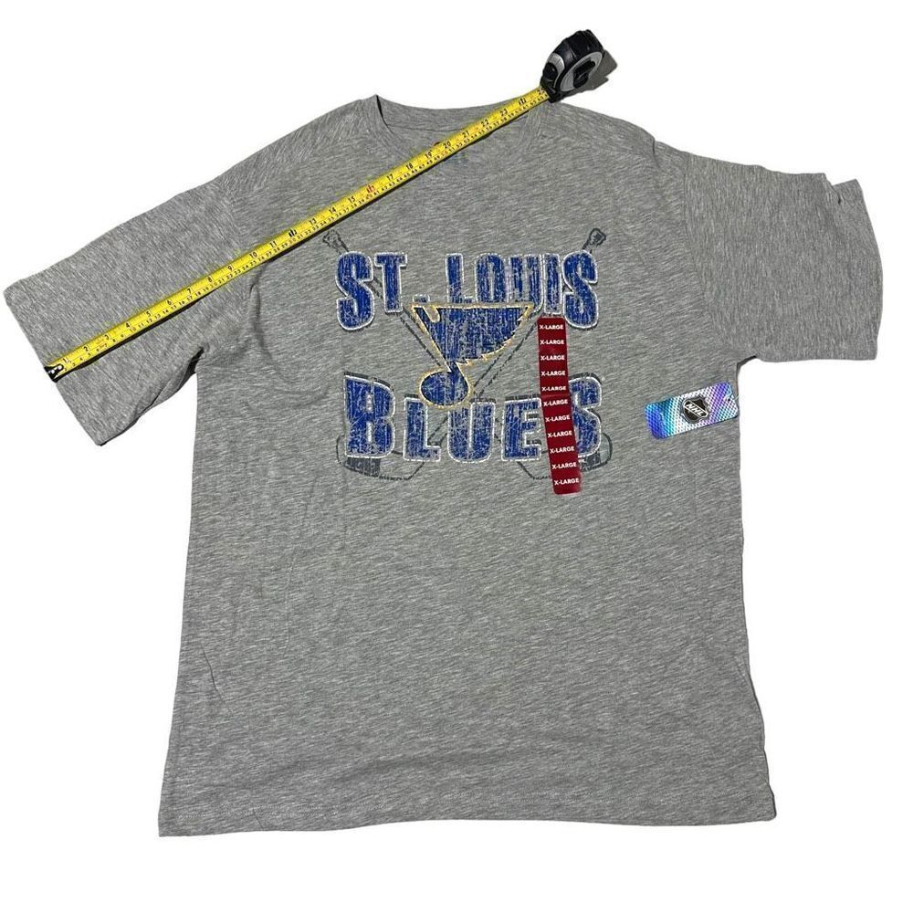 Champion Men’s St. Louis Blues T Shirt Size XL - Picture 3 of 4